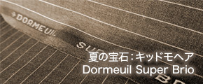 >夏の宝石：キッドモヘア　Dormeuil Super Brio